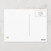 Asperger's syndroom zijn zich bewust en zorgzaam! briefkaart (Achterkant)