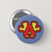 aspergersyndroom SuperASPIE-jigzaag mijn Superpowe Ronde Button 5,7 Cm (Voorkant /achterkant)