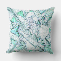 Áspero como rocha, num misto de ciano e menta