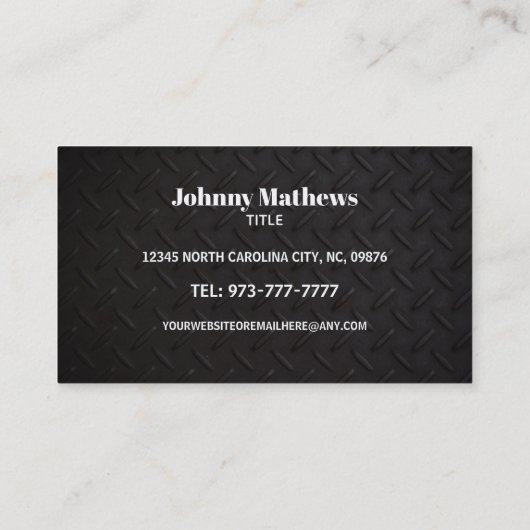  Aspfaltreparatie-Visitekaartjes Visitekaartje (Achterkant)