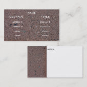 Asphalt Afbeelding Visitekaartje (Voorkant / Achterkant)