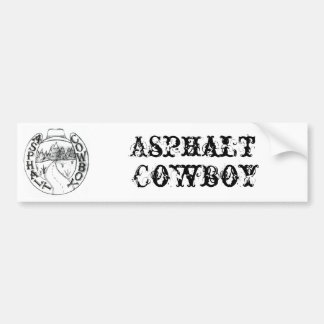 Asphalt Cowboy Bumpersticker 1