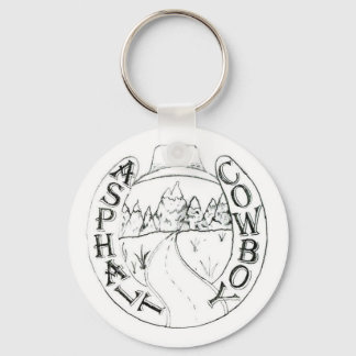 Asphalt Cowboy logo sleutelhanger