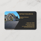 Asphalt Driveway Sealing Company Visitekaartje (Voorkant)