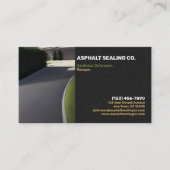 Asphalt Driveway Sealing Company Visitekaartje (Voorkant)