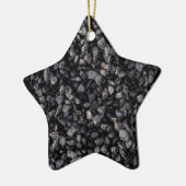 Asphalt Gravel Keramisch Ornament (Links)