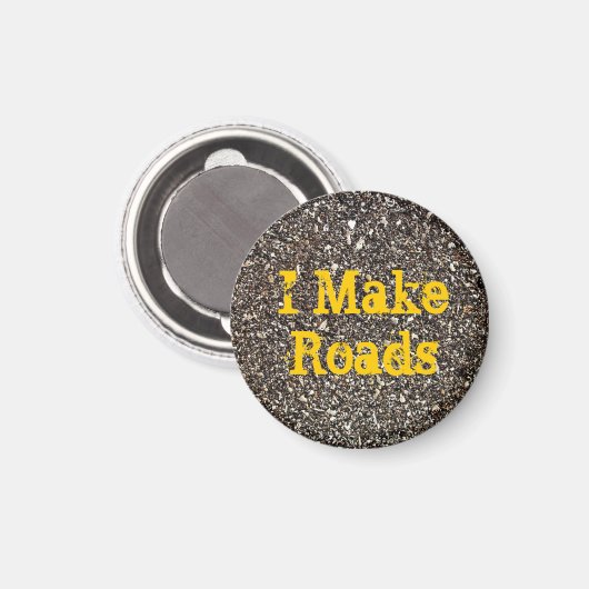 Asphalt Magnet (Voorkant / Achterkant)