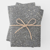 Asphalt Pavement Blacktop Texture Inpakpapier Vel (In situ)