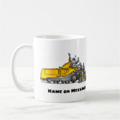 Asphalt Paver Mok, bouw Mok, Mok vrachtwagen (Links)