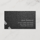 Asphalt, Paving, Constructie, Wegwerkzaamheden Visitekaartje (Achterkant)