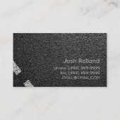 Asphalt, Paving, Constructie, Wegwerkzaamheden Visitekaartje (Achterkant)