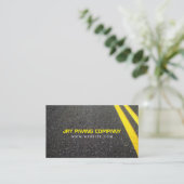 Asphalt, Paving, Constructie, Wegwerkzaamheden Visitekaartje (Staand voorkant)