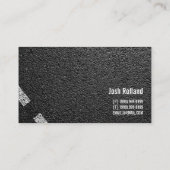 Asphalt, Paving, Constructie, Wegwerkzaamheden Visitekaartje (Achterkant)