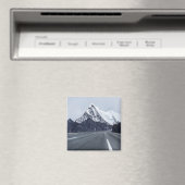 Asphalt Road voor Snow Mountain Magneet (Insitu (Vaatwasser))