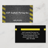 Asphalt Visitekaartje (Voorkant / Achterkant)