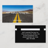 Asphalt Visitekaartje (Voorkant / Achterkant)