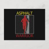 Asphalt Warrior Briefkaart (Voorkant)