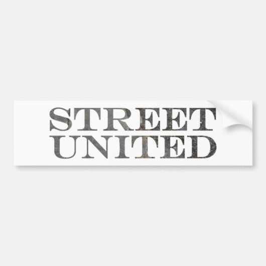 Asphaltlogo Bumpersticker (Voorkant)