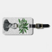 Aspidistra Head Plant Head Bagagelabel (Voorkant horizontaal)