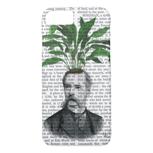Aspidistra Head Plant Head Case-Mate iPhone Case (Achterkant)