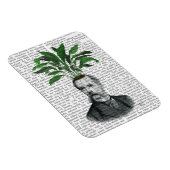 Aspidistra Head Plant Head Magneet (Rechterzijde)