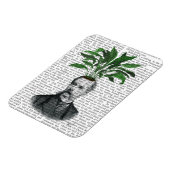 Aspidistra Head Plant Head Magneet (Linkerzijde)