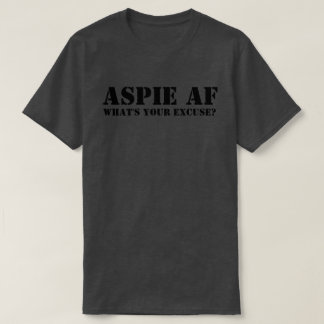 Aspie af t-shirt