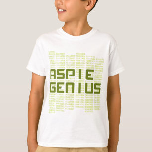 Aspie Genius - Computers T-shirt