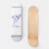 Aspirant jong kunstenaar persoonlijk skateboard (Voorkant)