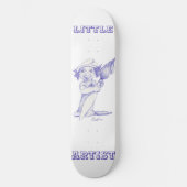 Aspirant jong kunstenaar persoonlijk skateboard (Voorkant)