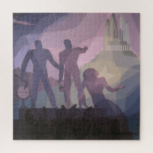 Aspiratie – 1936 Aaron Douglas Kunst Legpuzzel