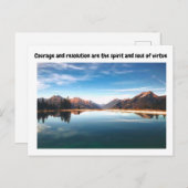 Aspirationele offertes van LANDSCAPE SCENERY Briefkaart (Voorkant / Achterkant)