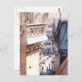 "Aspire" Architecture Church Waterverf Briefkaart (Voorkant / Achterkant)