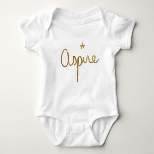 Aspire baby romper (Voorkant)