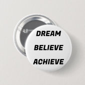 Aspire & Conquer Button (Voorkant /achterkant)