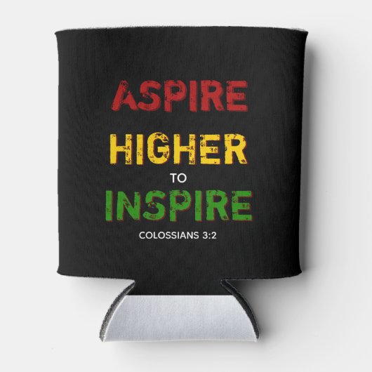 ASPIRE HOGER OM BHM Motivatie TE INSPIRE Blikjeskoeler (Voorkant)