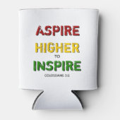 ASPIRE HOGER OM Motivatie BHM TE INSPIRE Blikjeskoeler (Voorkant)