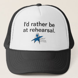 Aspire "I'd rather be at rehearsal" Trucker Hat Trucker Pet