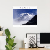 Aspire - Mt Aspiring Poster (Thuiskantoor)