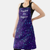 Aspire naar Inspire - Schort Verf Splatter (Insitu)