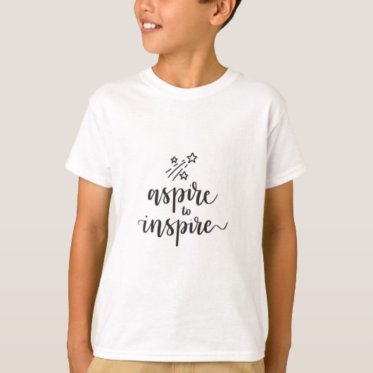 Aspire naar Inspire T-shirt (Voorkant)