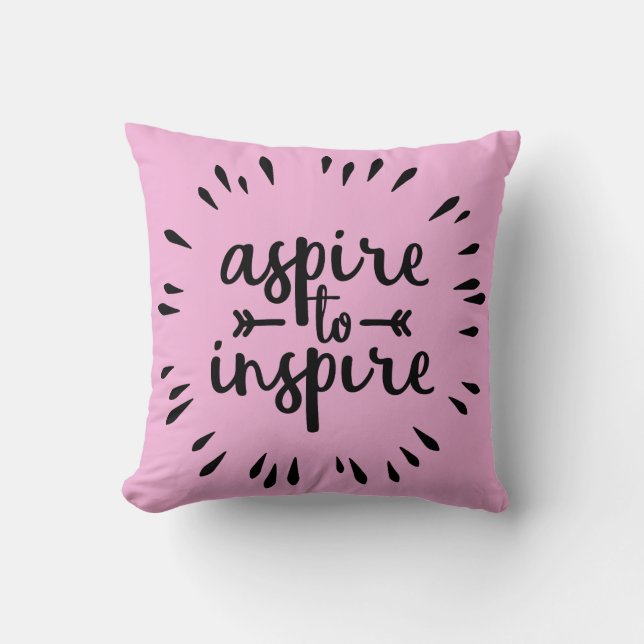 Aspire om Pillow te inspireren Kussen (Voorkant)
