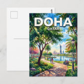 Aspire Park Qatar Briefkaart (Voorkant / Achterkant)