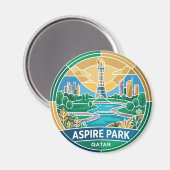 Aspire Park Qatar Magneet (Voorkant / Achterkant)