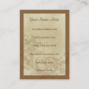 Aspire Urban Design Profile Card Visitekaartje