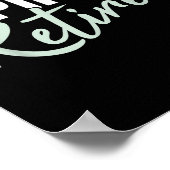 Aspirerend pensioen Grappig pensioen cadeau Poster (Hoek)