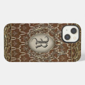 Aspley Monogram iPhone Hoesje (Achterkant horizontaal)