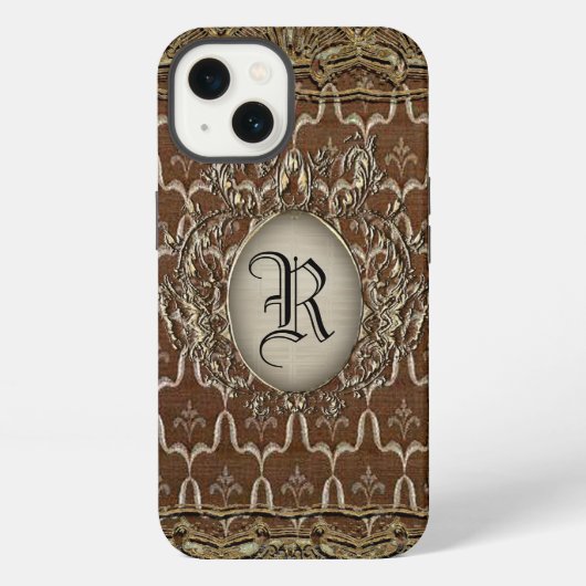 Aspley Monogram iPhone Hoesje (Achterkant)