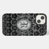 Aspley Shadow Monogram iPhone Hoesje (Achterkant horizontaal)