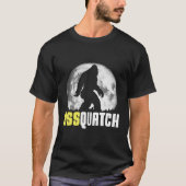 Asquatch Big Butt Bigfoot Night T-shirt (Voorkant)